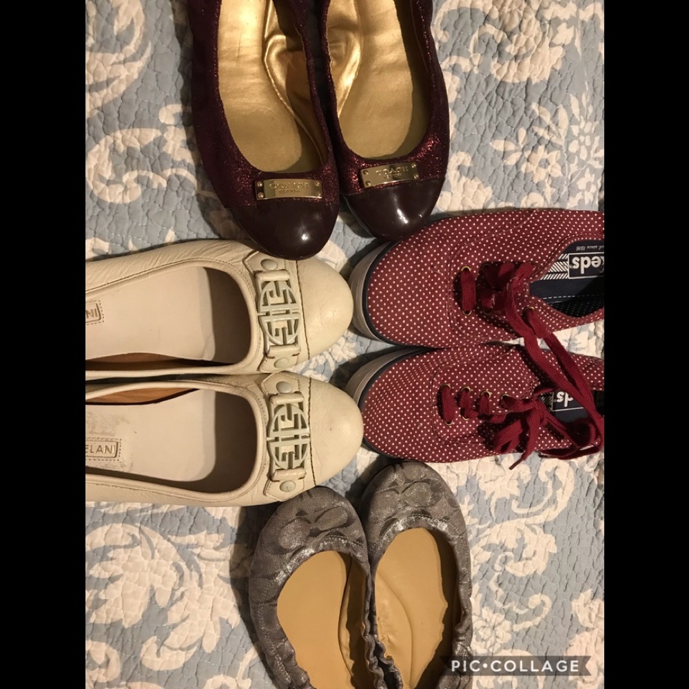 Coach, Keds, Antonio Melani Shoe Bundle of 4